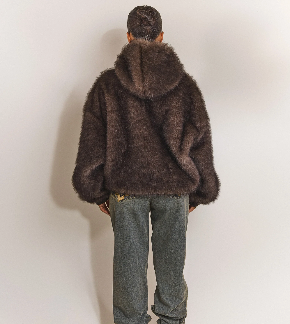 Fur Hoodie