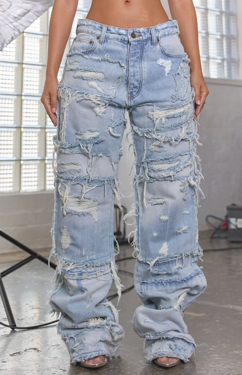 Frayed Jeans